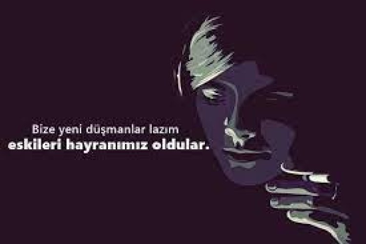 duşmana sözler