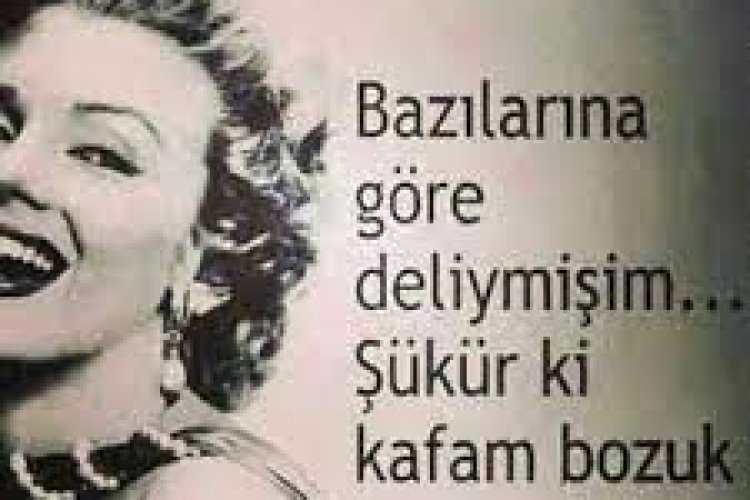 bir deli kadınım sözleri