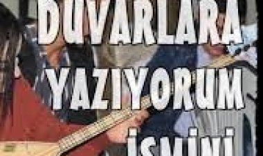Havva Öğüt - Duvarlara Yazıyorum İsmini Şarkı Sözleri