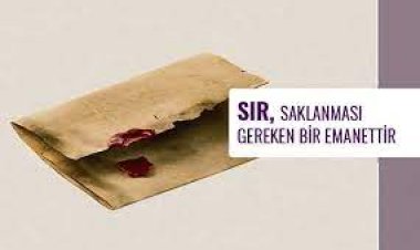 Sırlarınızı saklayan