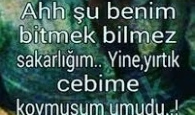 Doldurayım  Derken Nokta Koymuşum