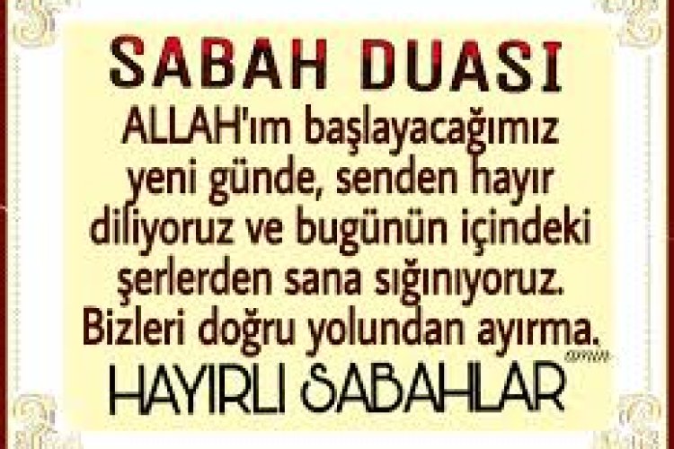 dini günaydınlar