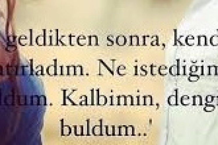 Beni bekleyen bir tek ruhumun sahibi.