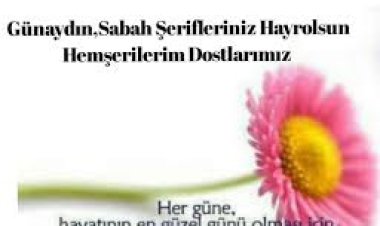 Yeni Gün Yeni Umutlarla gelsin