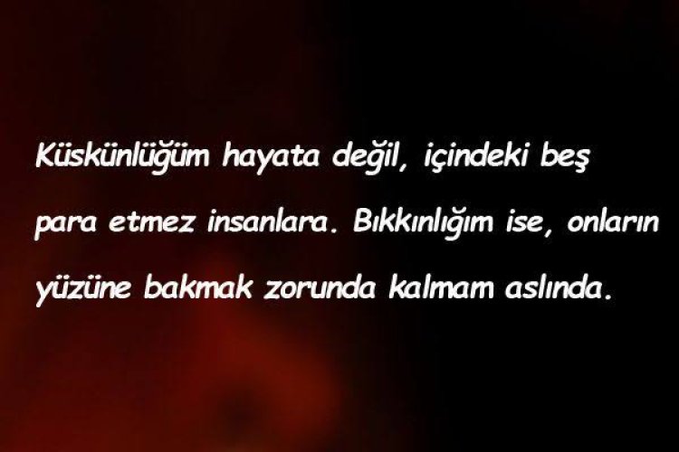 Bizim sandığımız birçok şeyin