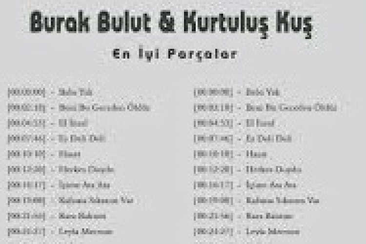 Burak Bulut Kurtuluş Kuş – Elfida Şarkı Sözleri