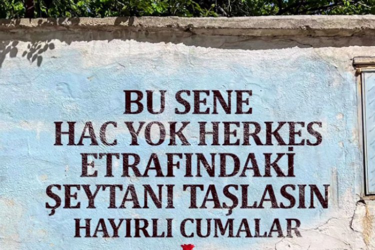Şeytan taşlamak sözleri