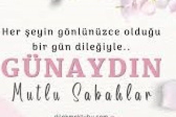 Günaydın güzel kapliler