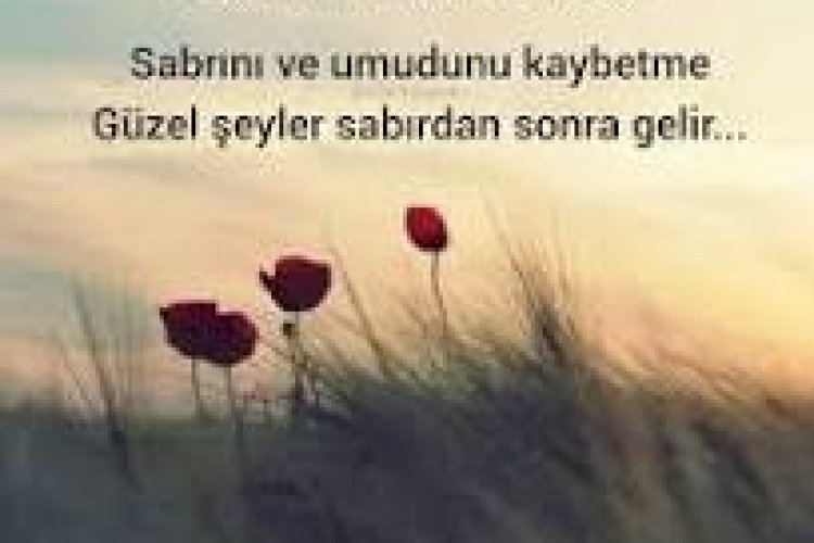 günün sözü anlamlı