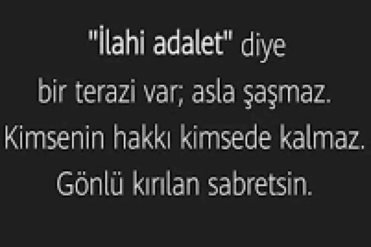 ilahi adalet sözleri mevlana
