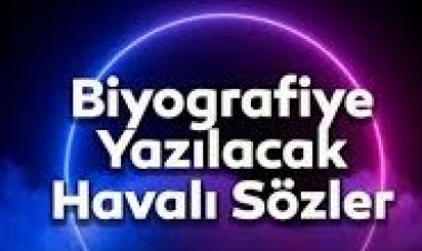 havalı özlü sözler