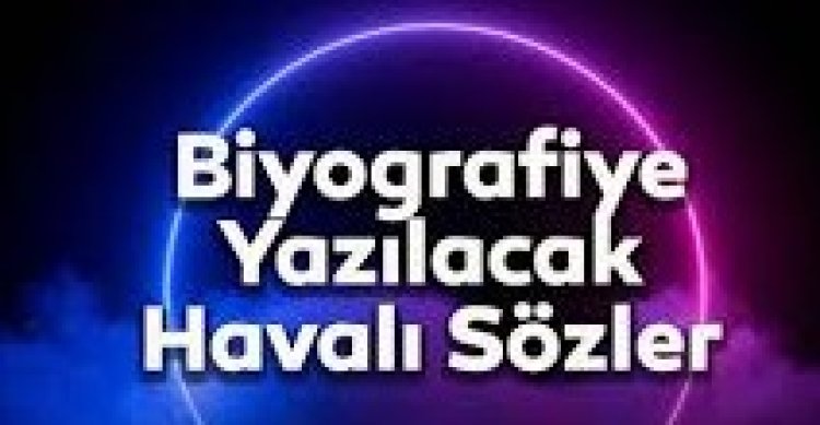 havalı özlü sözler