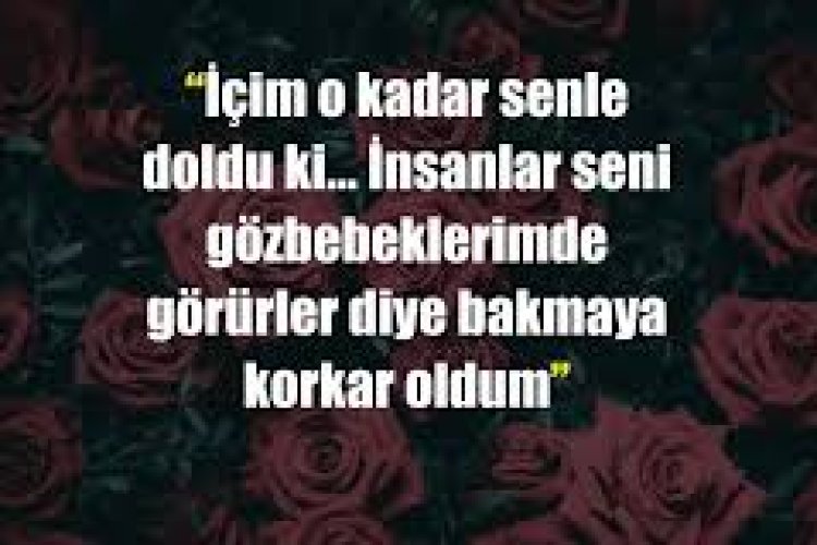 sevgiliye ilanı aşk sözleri