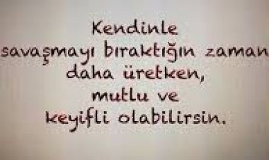 kendinle ilgili güzel sözler