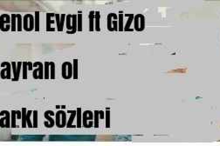 Şenol Evgi ft Gizo - Hayran ol