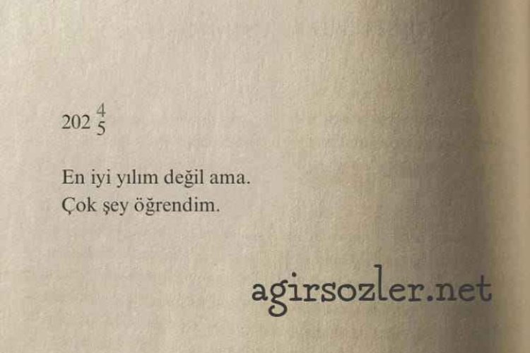 Çok Şey Öğrendim
