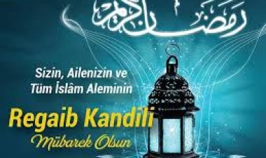 Regaip Kandili mesajları 2025