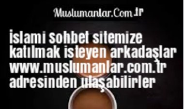 Muslumanlar.Com.tr islami Sohbet Sitesi