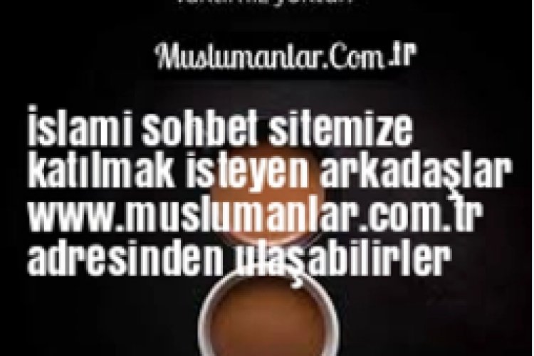 Muslumanlar.Com.tr islami Sohbet Sitesi
