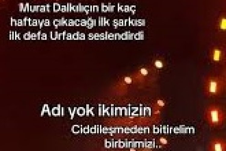 Murat Dalkılıç - Adı Yok şarkı sözleri