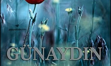 Günaydın ışık saçanlar