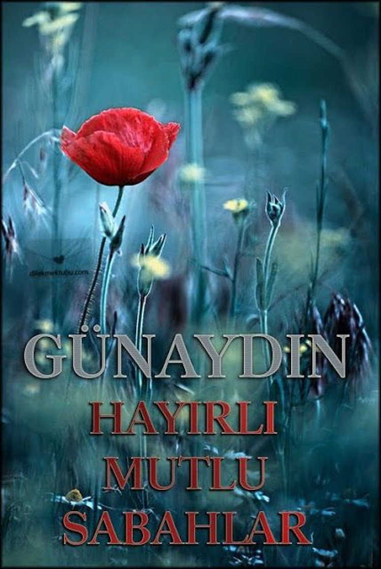 Günaydın ışık saçanlar