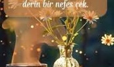 Kahveni al, derin bir nefes çek