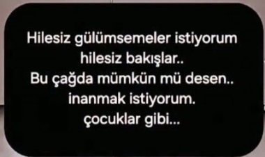 Kolay Kolay Kimseyle Dertleşmem