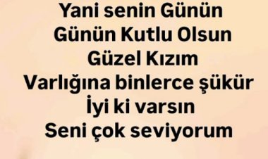 18 Aralık Dünya Güzel Kız Günü