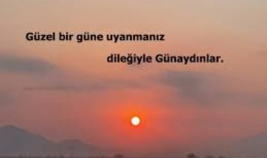 Yeni hafta size cesaret versin