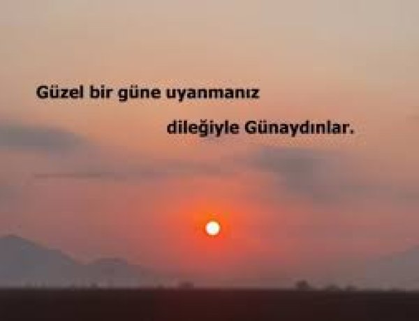 Yeni hafta size cesaret versin