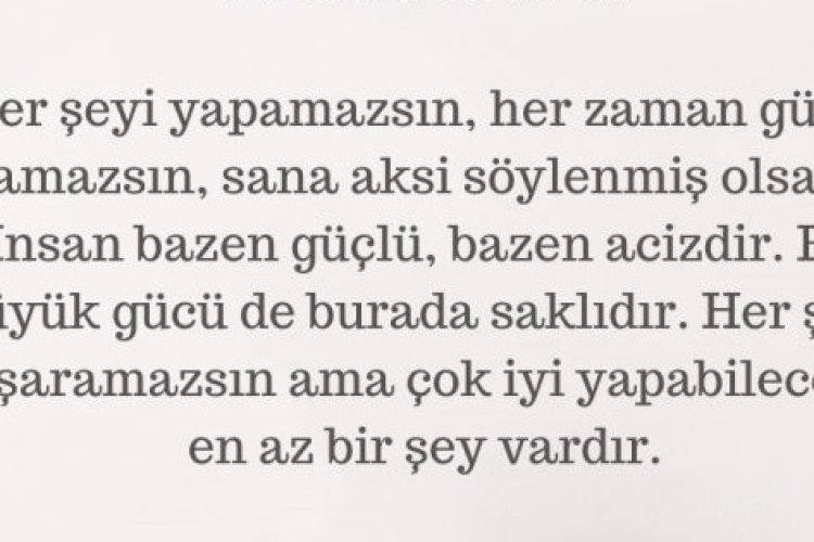 Günaydın, kendini bilme cesaretini gösterenlere