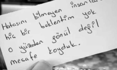 Bizimle Konuşmayan Hep Bizden Konuşur: