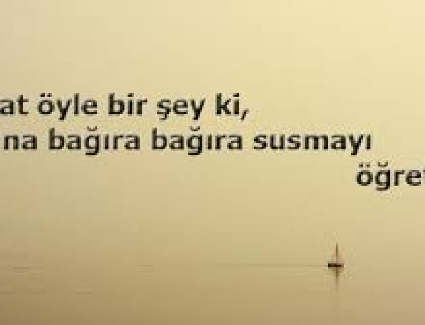 Hayat İnce Bir Hüzün