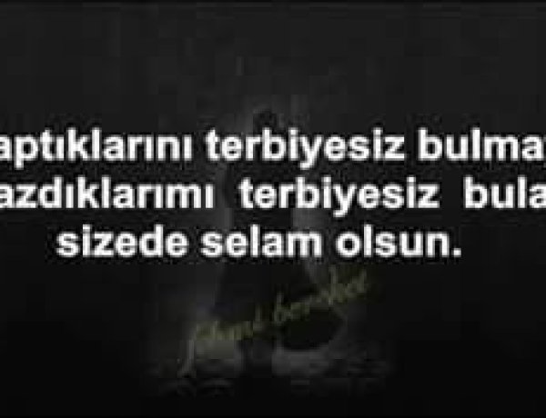 Ben düştüğüm yerden kalkarım sen koy elini cebine.