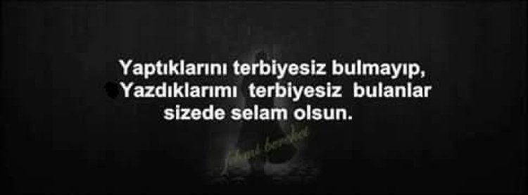 Ben düştüğüm yerden kalkarım sen koy elini cebine.