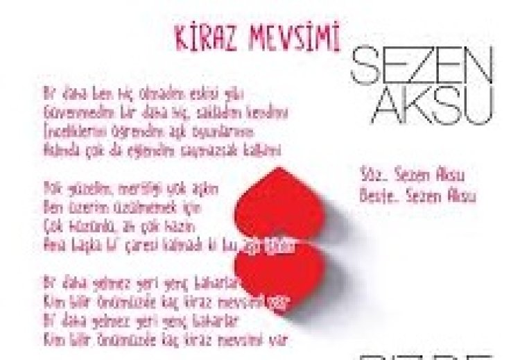 Sezen Aksu "Kiraz Mevsimi