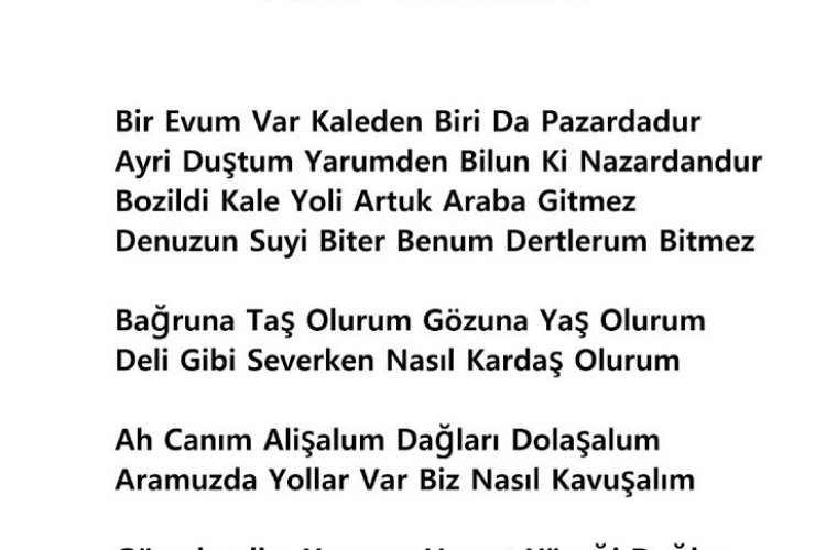 NesliŞah - Kale Türküsü (Bağrına Taş Olurum)