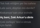 Zeki Arkun KISKANÇ şarkı sözleri