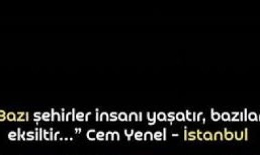 Cem Yenel İstanbul şarkı sözleri