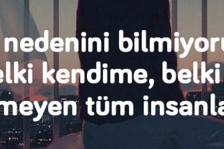 Kırgınlık Sözleri Sitemli sözler