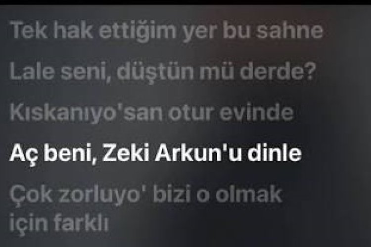 Zeki Arkun KISKANÇ şarkı sözleri