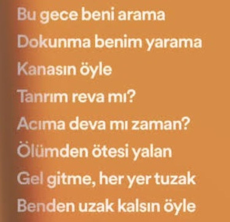 Burcu Güneş - BEN YANMAM şarkı sözleri