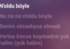 Asil Gök Noldu Böyle şarkı sözleri