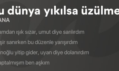 TUANA bu dünya yıkılsa üzülmem şarkı sözleri