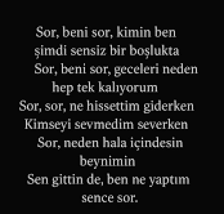 Velet - Beni Gecelere Sor şarkı sözleri